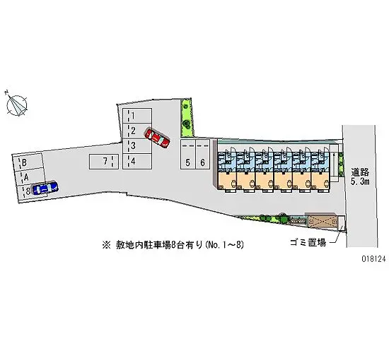 ★手数料０円★久留米市梅満町 月極駐車場